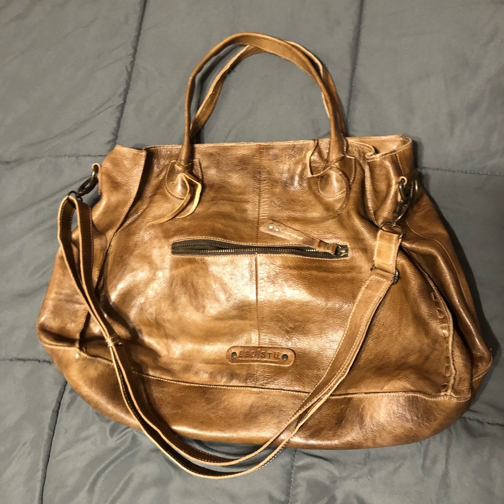 Bed Stu Rockaway Olive Rustic Bag